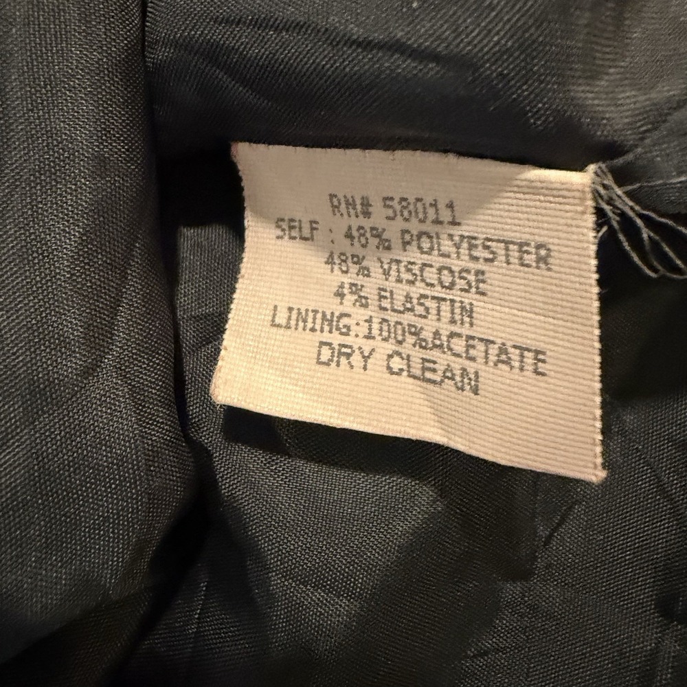 The Perfect Dress Navy‎ Pinstripe Shift Dress Size 4 - Picture 4 of 4